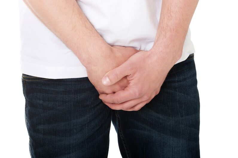 Frühe Symptome einer Prostatitis